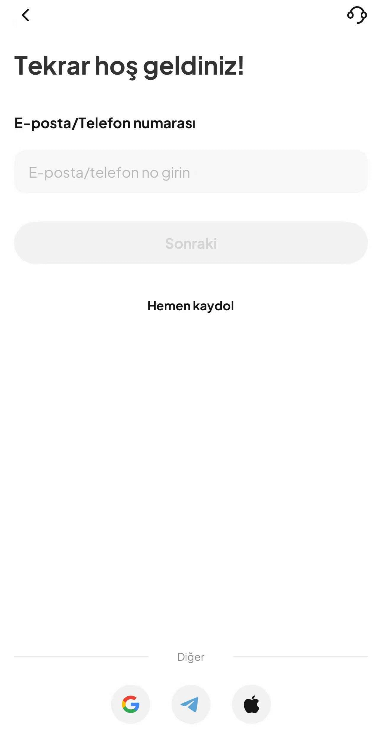 1. Adım: Bir WEEX hesabı oluşturun